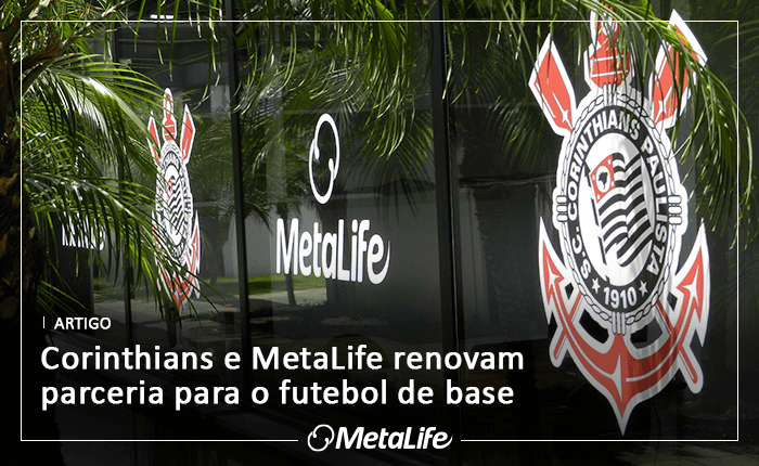 Corinthians e MetaLife Pilates renovam parceria para o futebol de base