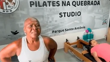 Projeto Pilates na Quebrada em São Paulo (Parque Santo Antônio)