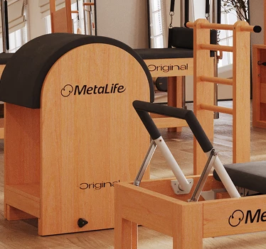 Construção do Equipamento de Pilates Ladder Barrel Original da MetaLife