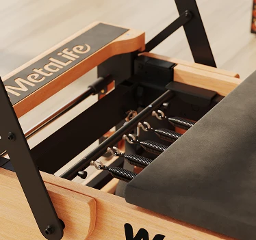 Construção do Equipamento de Pilates Reformer W23eco da MetaLife