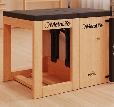 Construção do Equipamento de Pilates Step Chair Infinity da MetaLife