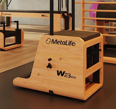 Construção do Equipamento de Pilates Step Chair W23eco da MetaLife