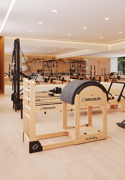 Ficha Técnica do Equipamento de PIlates Ladder Barrel Infinity
