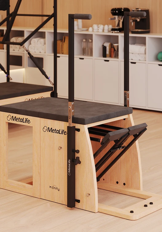 Ficha Técnica do Equipamento de PIlates Step Chair Infinity