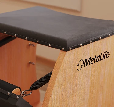 Funcionalidades do Equipamento de Pilates Wunda Chair da MetaLife