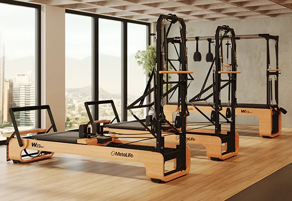 Equipamentos de Pilates da Linha W23eco MetaLife